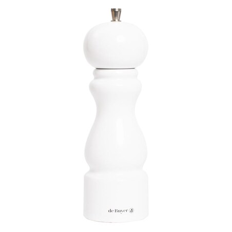 De Buyer RUMBA Młynek do pieprzu 20 cm biały lakierowany