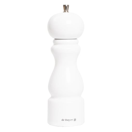 De Buyer RUMBA Młynek do pieprzu 20 cm biały lakierowany