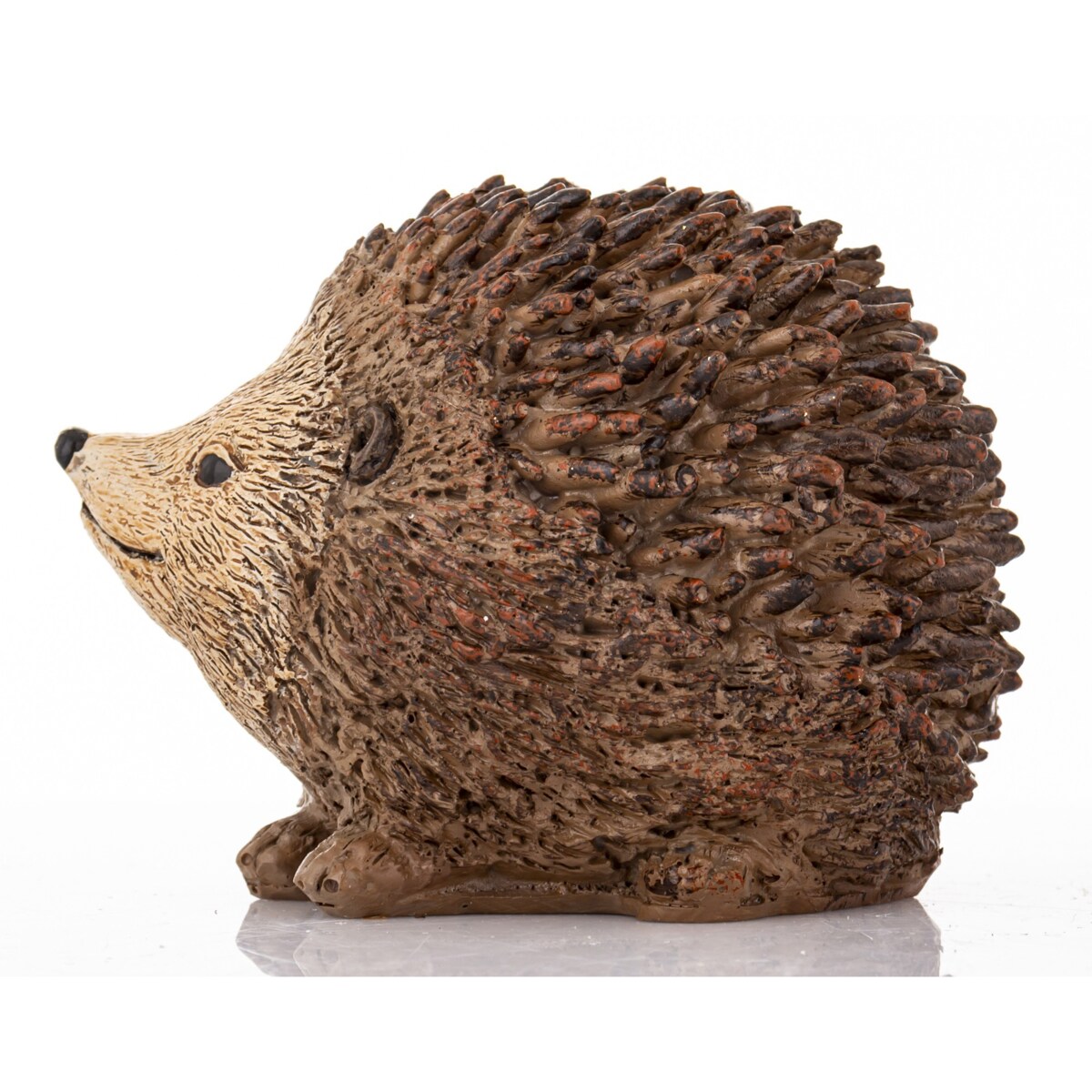 Dekoracja - figurka jeża 7,5x9,5x6,5 cm RICCIU
