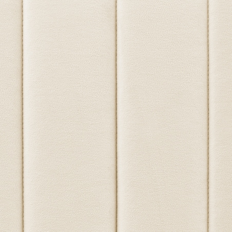 Łóżko Welur LUNAN 140 x 200 cm Jasnobeżowy
