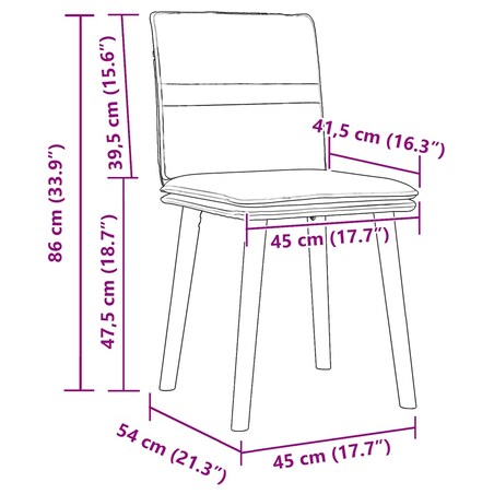 vidaXL Krzesła stołowe, 6 szt., ciemnoszare, obite tkaniną