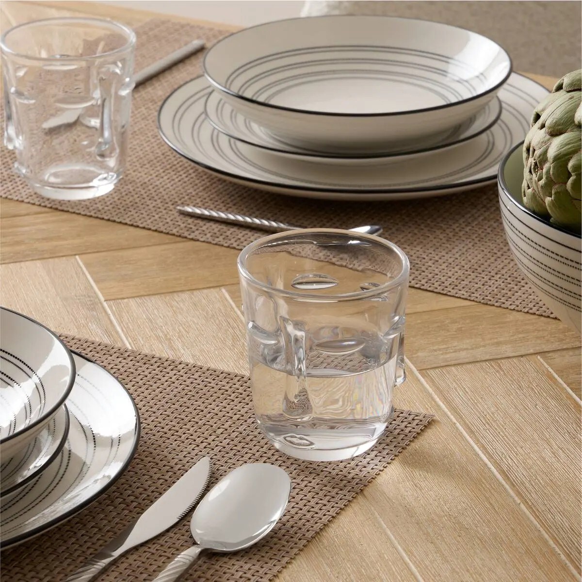 Komplet 6 szklanek przeźroczystych Visage 300 ml