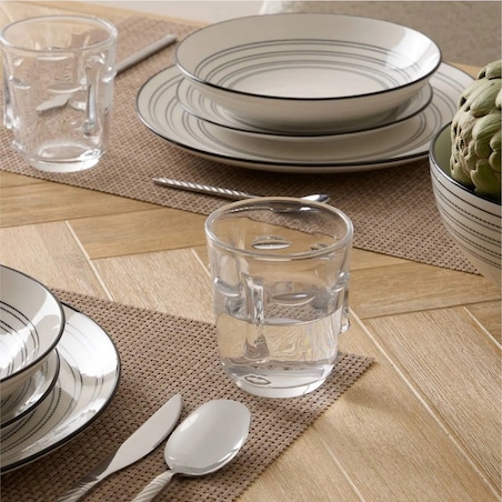 Komplet 6 szklanek przeźroczystych Visage 300 ml