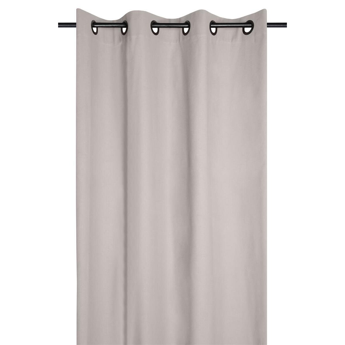 Bawełniana zasłona na przelotkach DUO, 135 x 240 cm