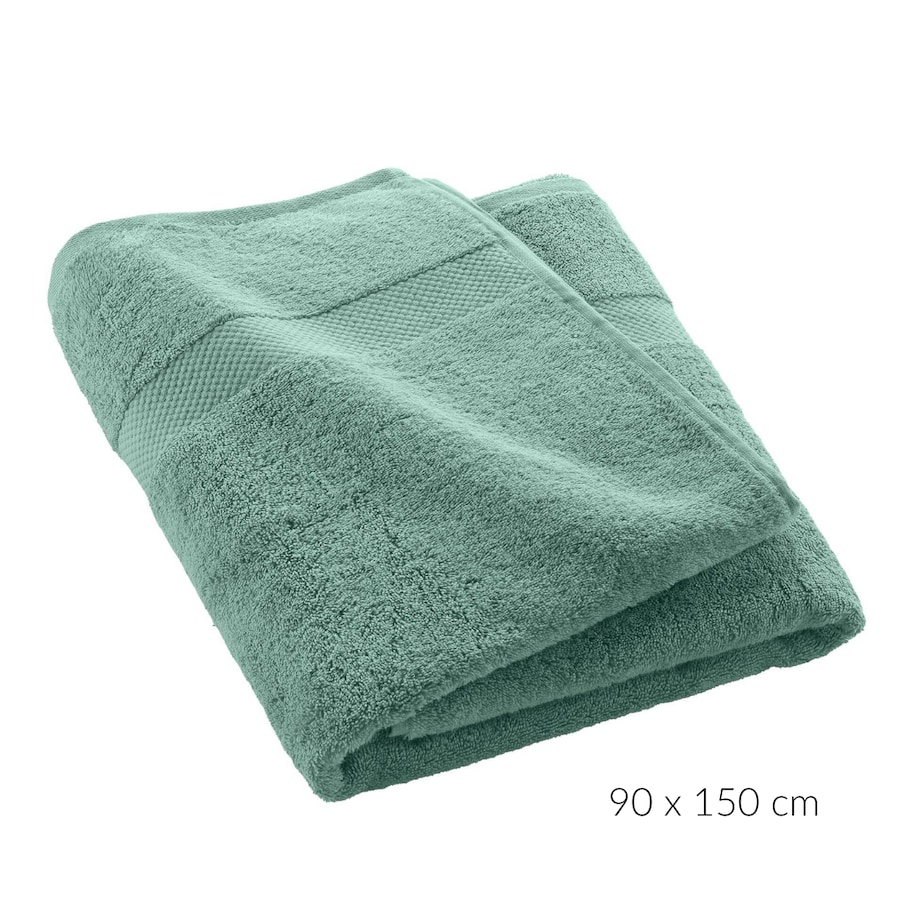 Gładki ręcznik kąpielowy, bawełniany, CELADON, 90 x 150 cm