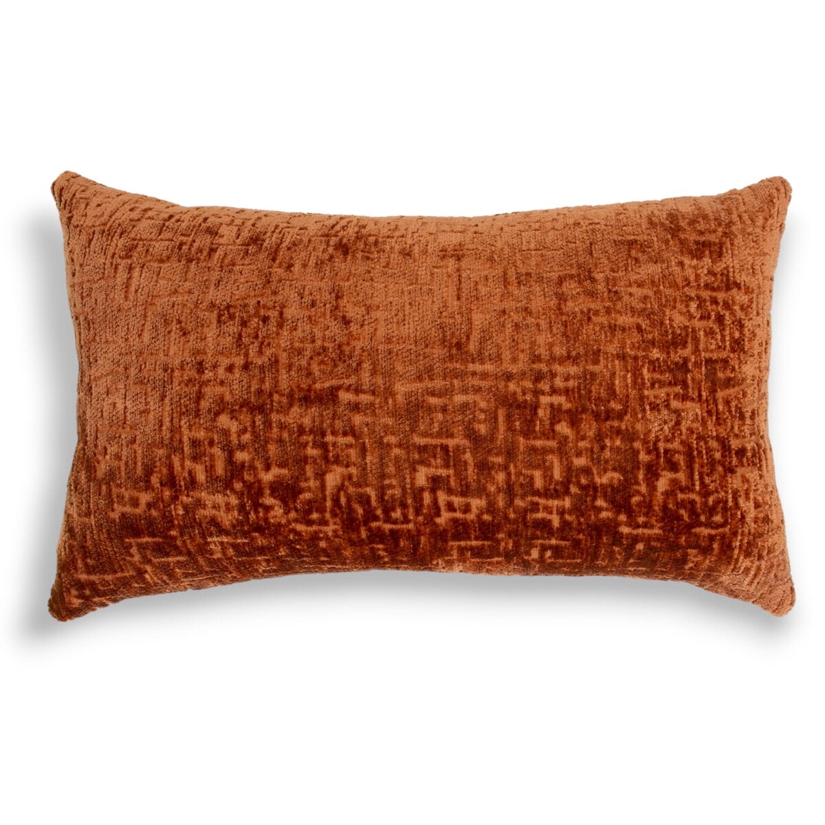 Prostokątna brązowa poduszka dekoracyjna 50x30 Bess