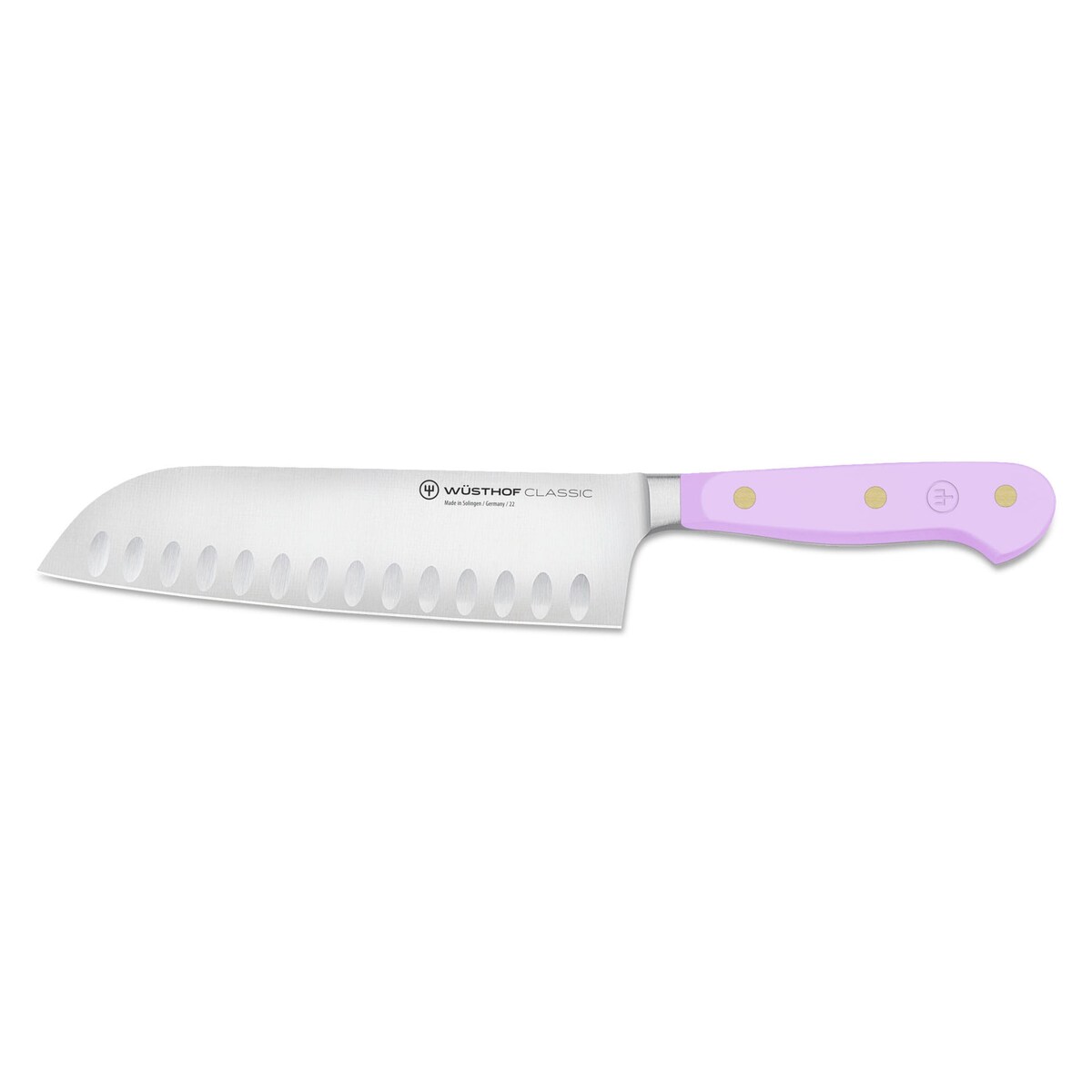 Wusthof CLASSIC COLOUR Nóż Santoku 17/30,3 cm fioletowy Fioletowy Yam