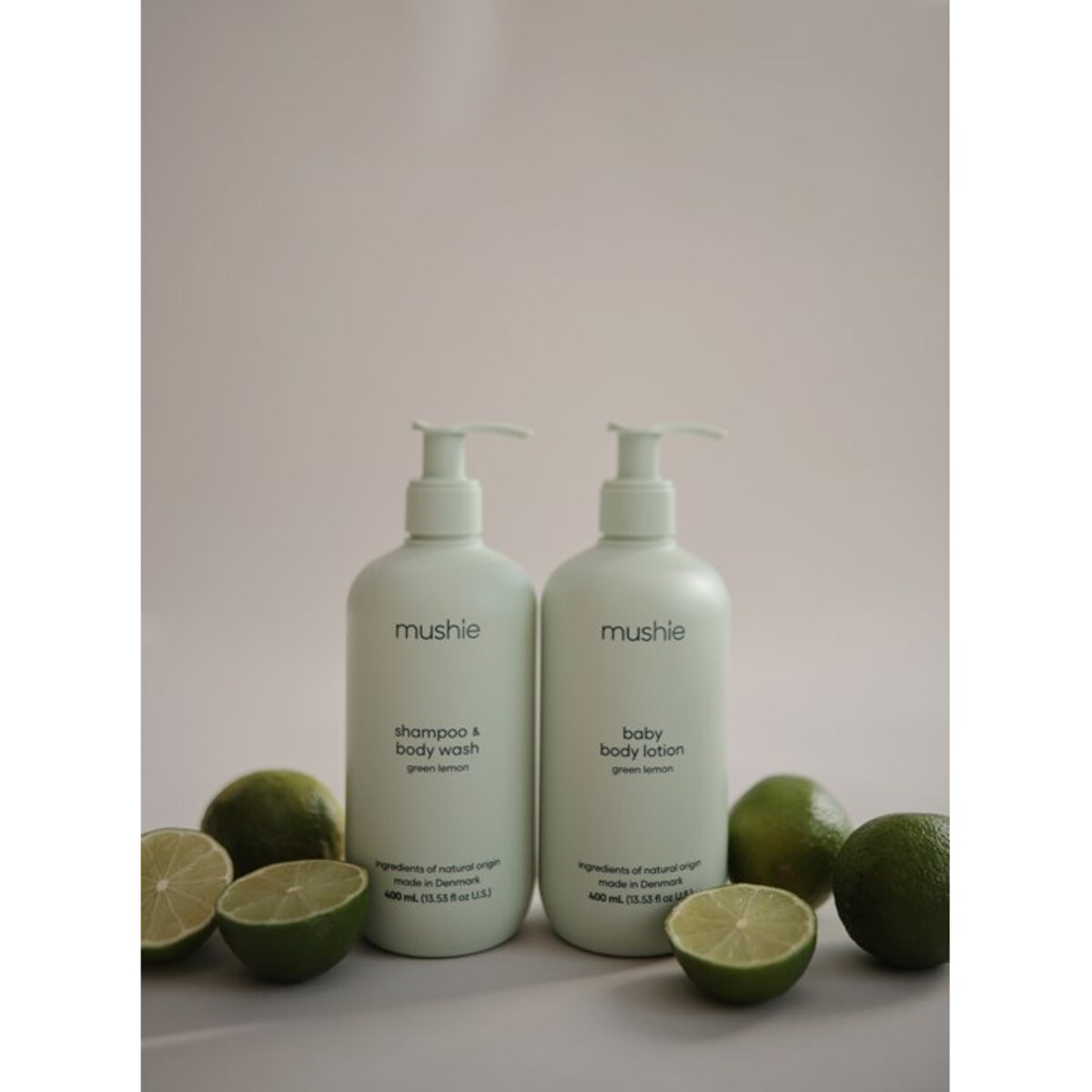 Mushie Balsam nawilżający dla dzieci i niemowląt Green Lemon 400