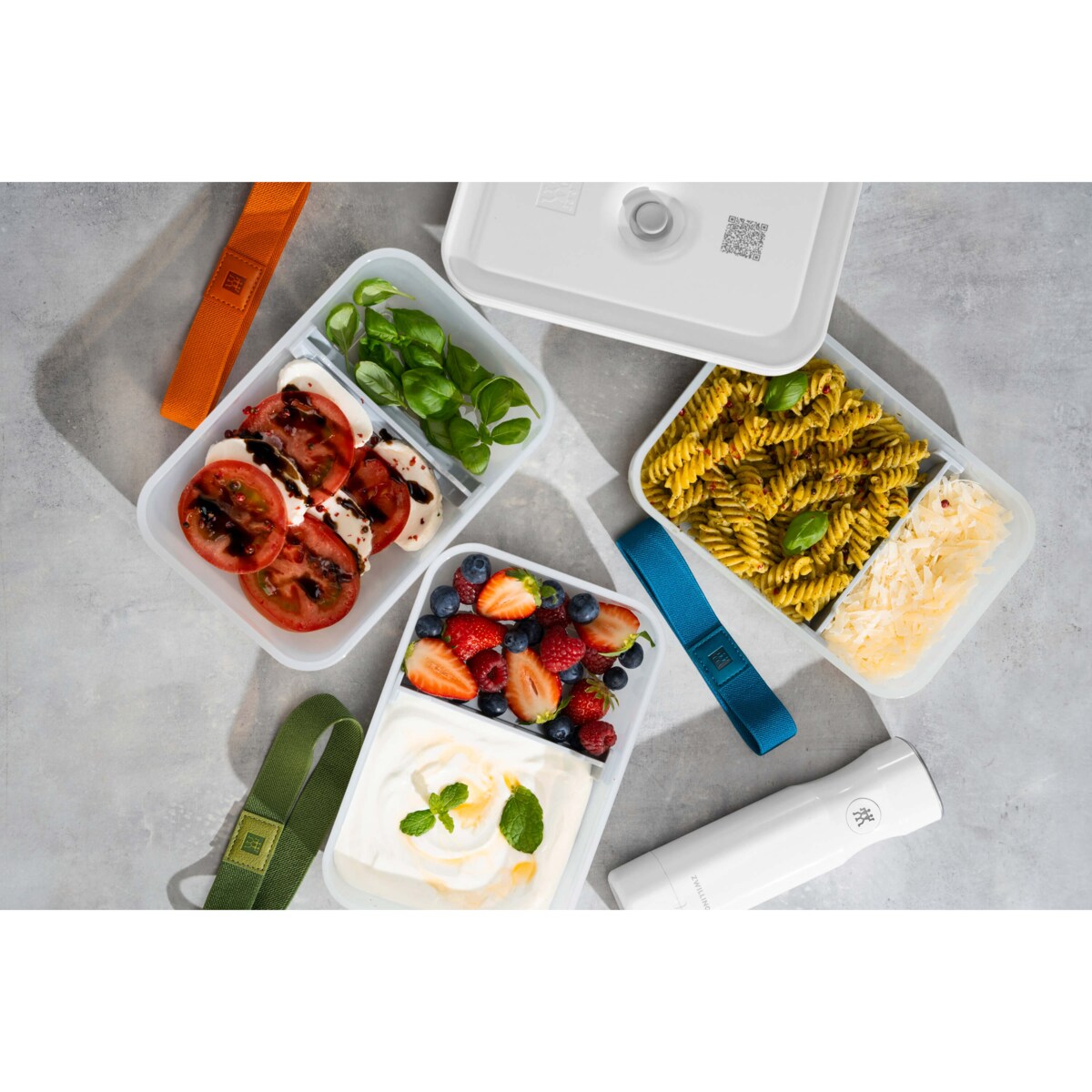 Zestaw 3 kolorowych opasek Zwilling Fresh & Save