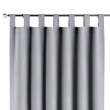 Zasłona na szelkach 1 szt. 130x260 srebrzysty szary