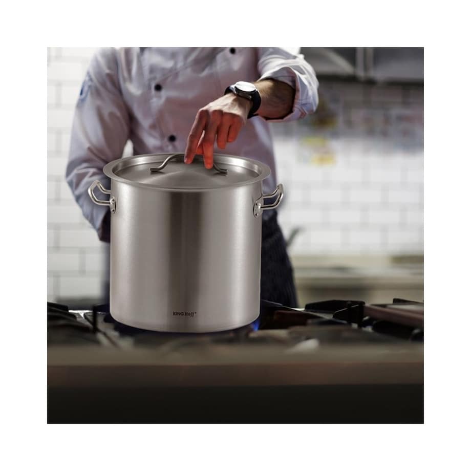 Kinghoff garnek gastronomiczny z pokrywą 21l KH1962