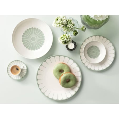 Talerz obiadowy (zielony) Fleur Villeroy & Boch