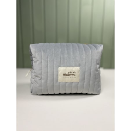 Kosmetyczka delux silver grey