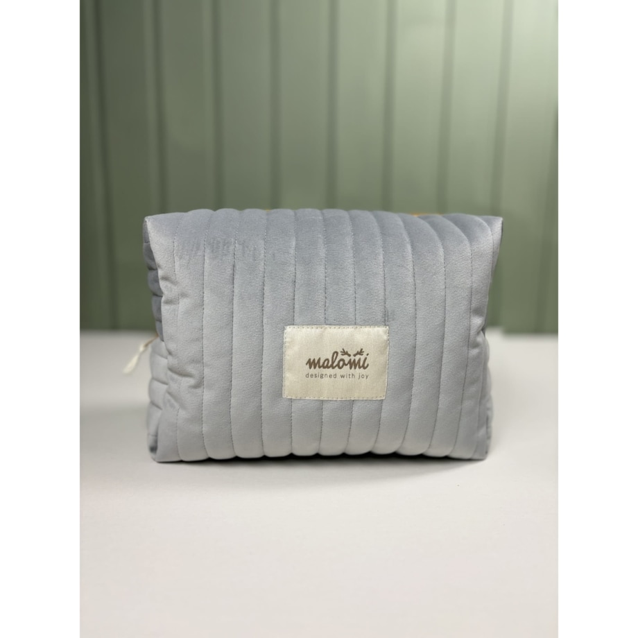 Kosmetyczka delux silver grey