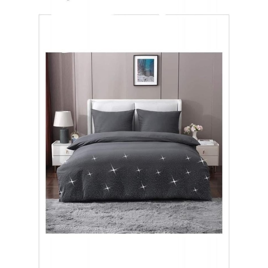 Pościel z kryształkami 200x220 cm