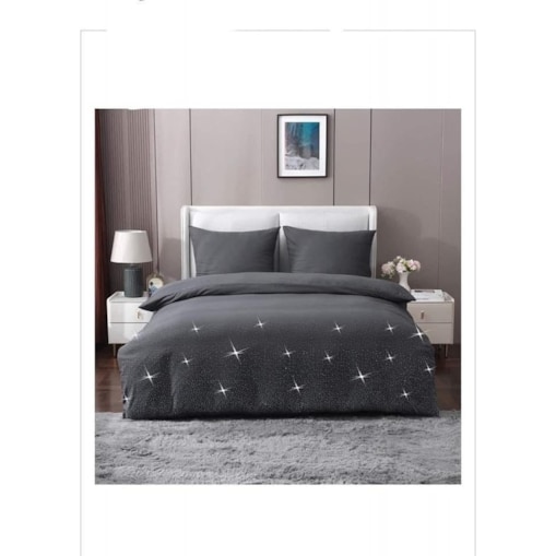 Pościel z kryształkami 200x220 cm