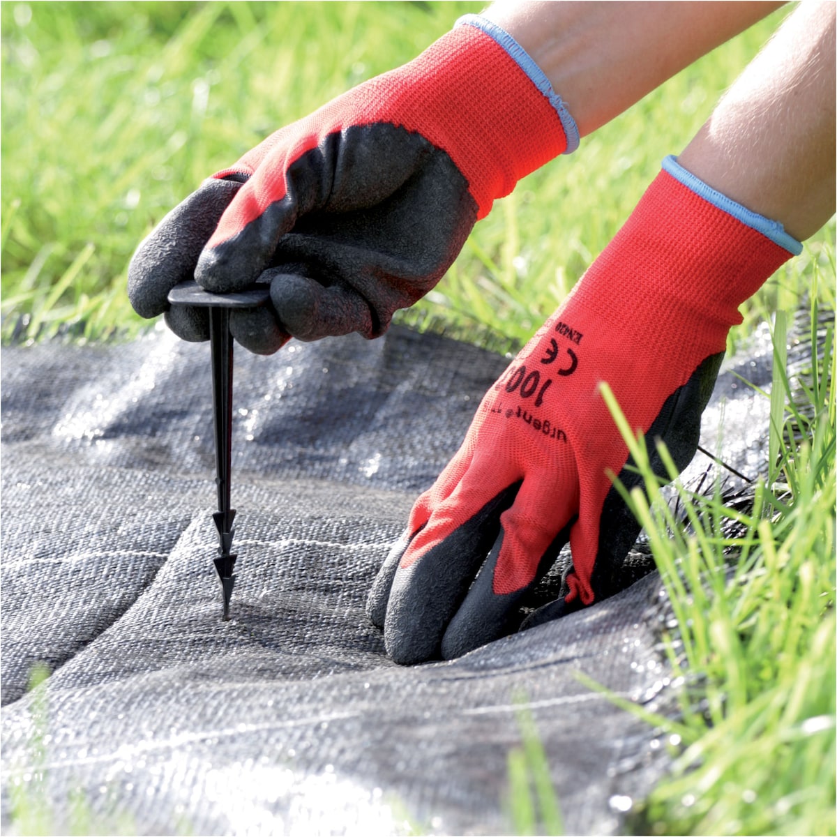 Szpilki Do Agrowłókniny Geowłókniny 12,5 Cm 50 Szt. Kotwy Czarne