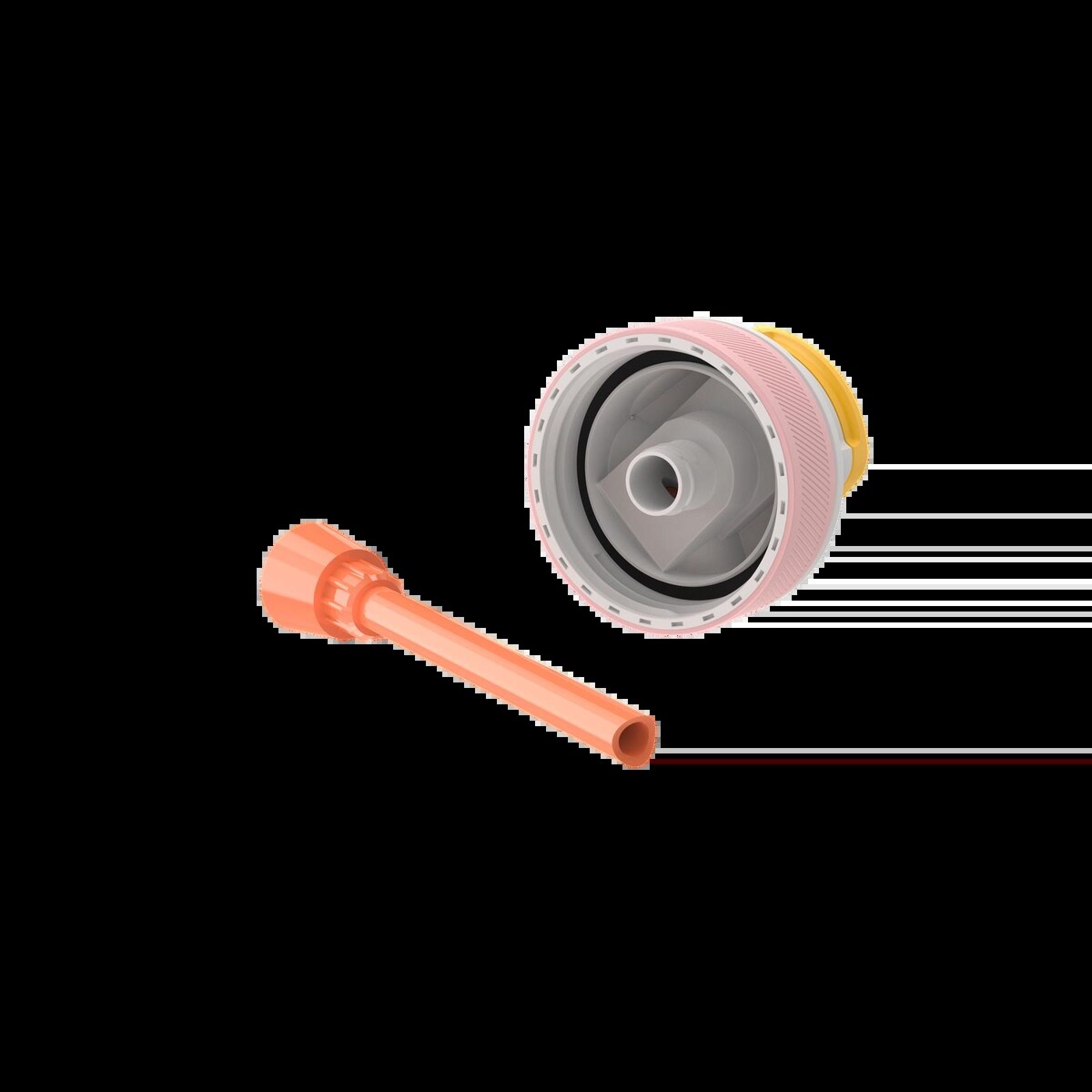 Butelka na wodę bidon Lagoon 1000ml Sunny Melon