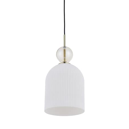 Lampa Wisząca Tk Lighting Sophia Big E27 Biały Klosz Koniakowa Kulka E27
