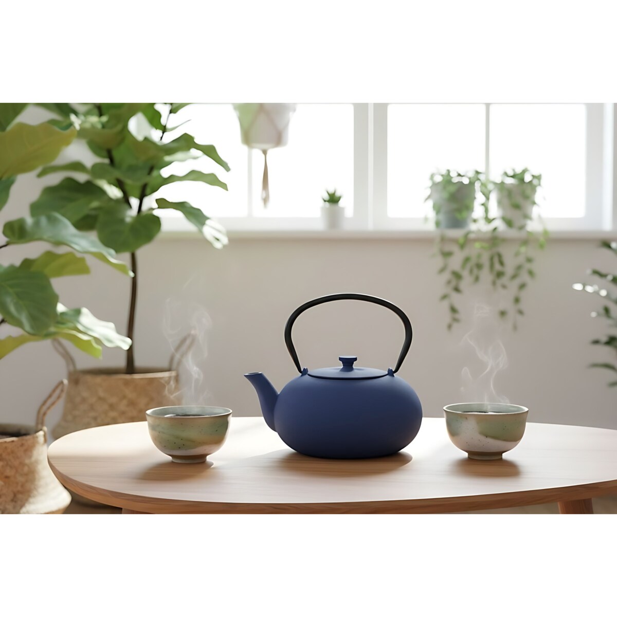 Czajnik żeliwny z zaparzaczem NOMI, 800 ml