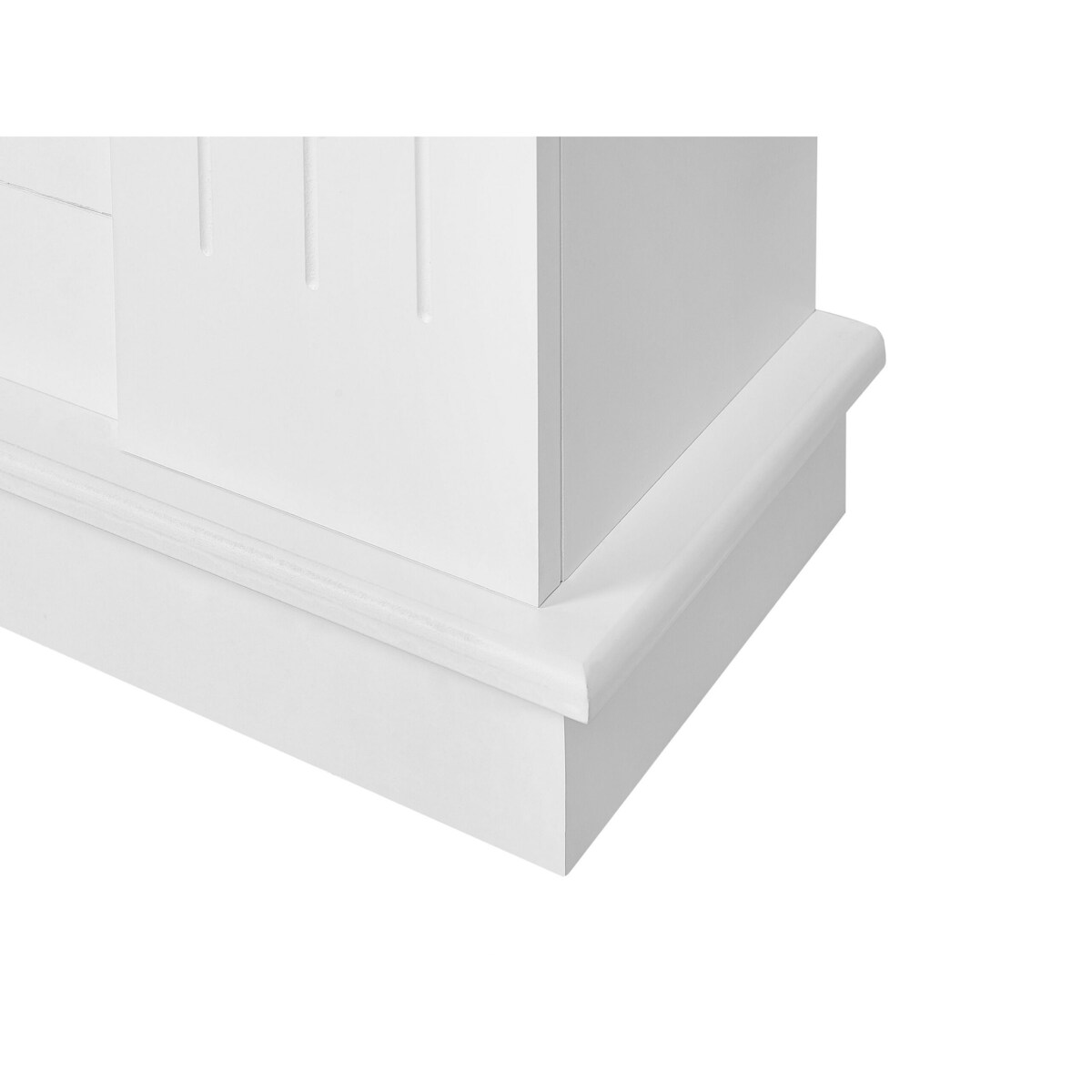 Portal kominkowy biały TUMARE