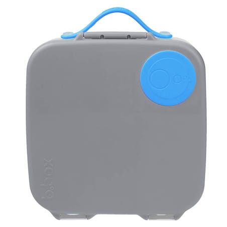 Lunchbox dla dzieci i dorosłych - śniadaniówka z przegródkami i wkładem chłodzącym Blue Slate, b.box
