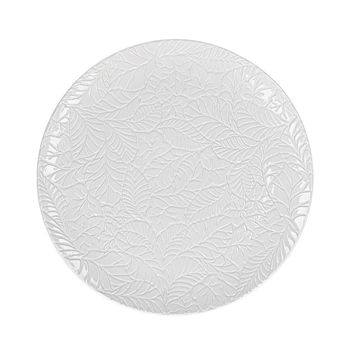 Taca okrągła do serwowania Bosco - Biały, 34 cm