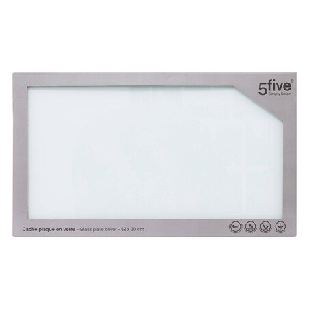 Szklana płyta kuchenna, marmur, 52 x 30 cm