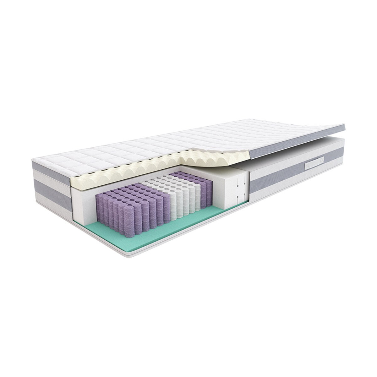 Materac Comfort Hybrid Plus, 100 x 200 cm, SleepMed