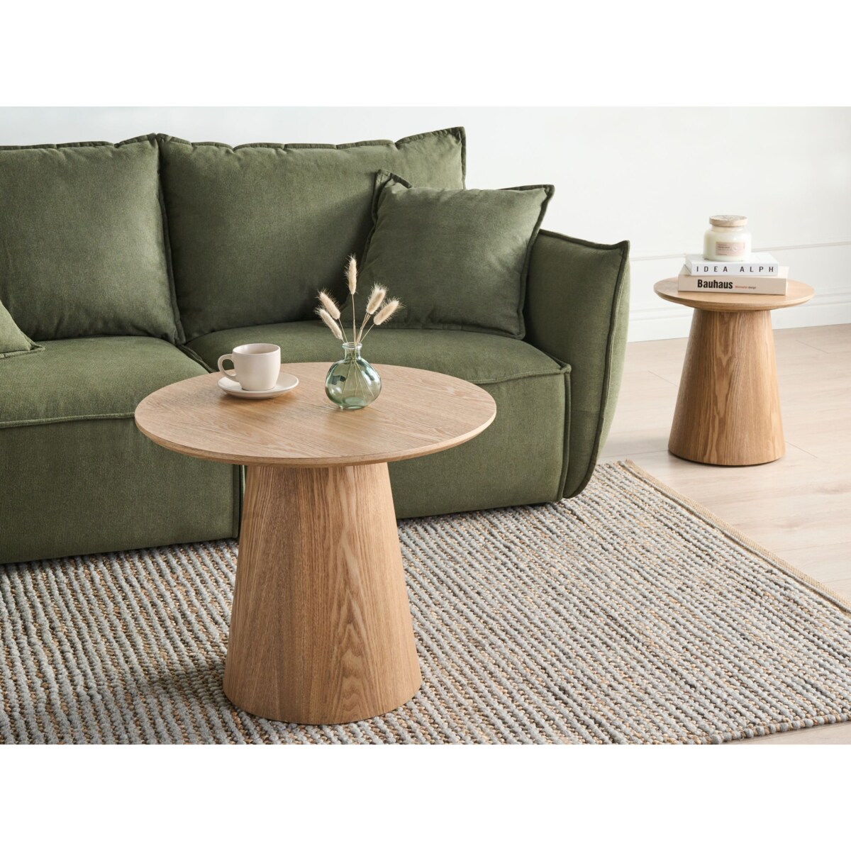 Stolik pomocniczy WENLOCK Jesion jasny