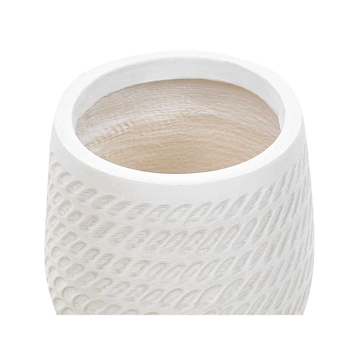 Doniczka ⌀ 19 cm złamana biel LIVADIA