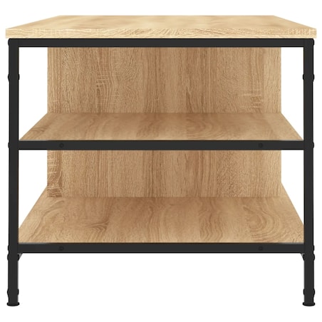vidaXL Stolik kawowy, dąb sonoma 100x50x45 cm, materiał drewnopochodny