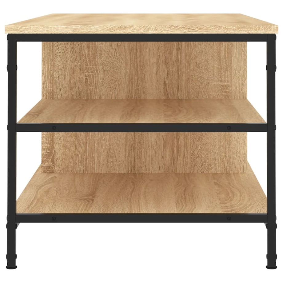 vidaXL Stolik kawowy, dąb sonoma 100x50x45 cm, materiał drewnopochodny
