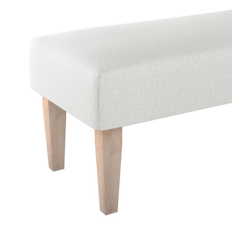 Ławka, kremowy, 100 x 40 x 40 cm, Amsterdam