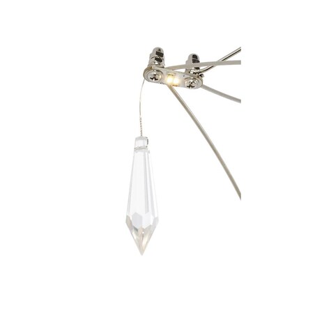 Nowoczesny żyrandol Constelation MSE1501100208 LED 36W stal szczotkowana