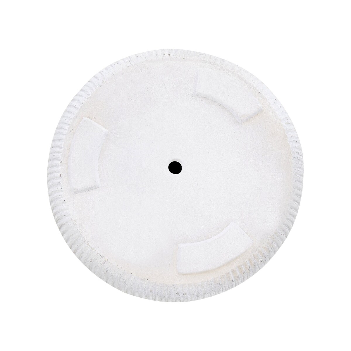 Doniczka okrągła ⌀ 37 cm złamana biel OREOI