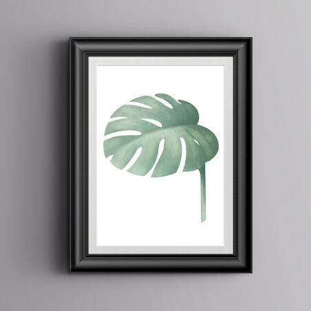Plakat dla dzieci Monstera 20x30