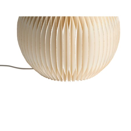 Dekoracja świąteczna Lampa stołowa BANGA Bałwan 51 cm Beżowy