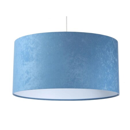 Lampa wisząca HOME 30 błękitna/biała