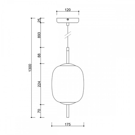 EPLI MINI sufitowa lampa wisząca
