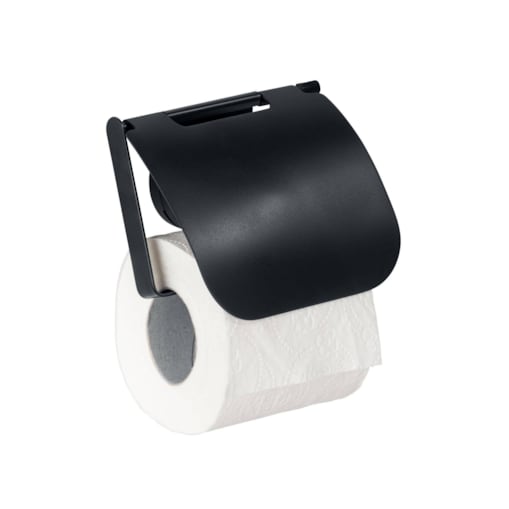 Uchwyt na papier toaletowy PAVIA Static-Loc z pokrywą, WENKO