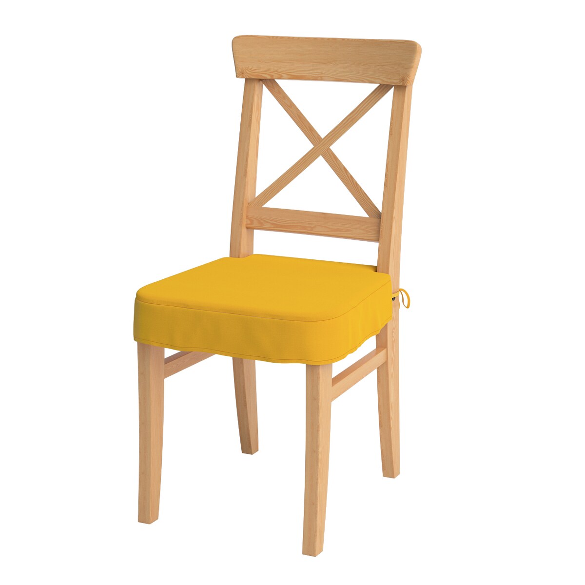 Siedzisko na krzesło Ingolf, miodowy welwet, krzesło Inglof, Ingrid