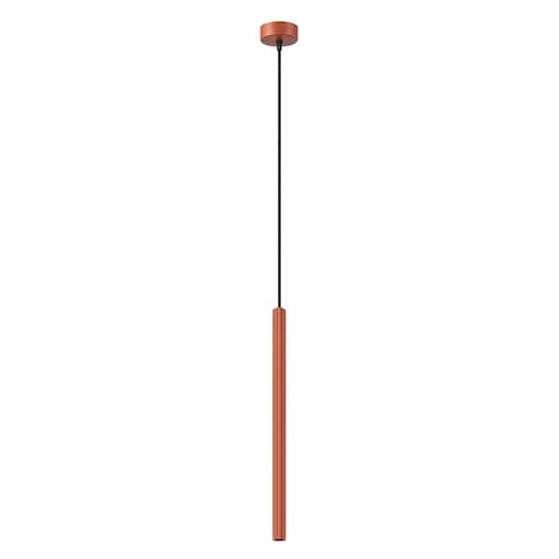 Lampa wisząca ARCHE 1 ochra czerwona