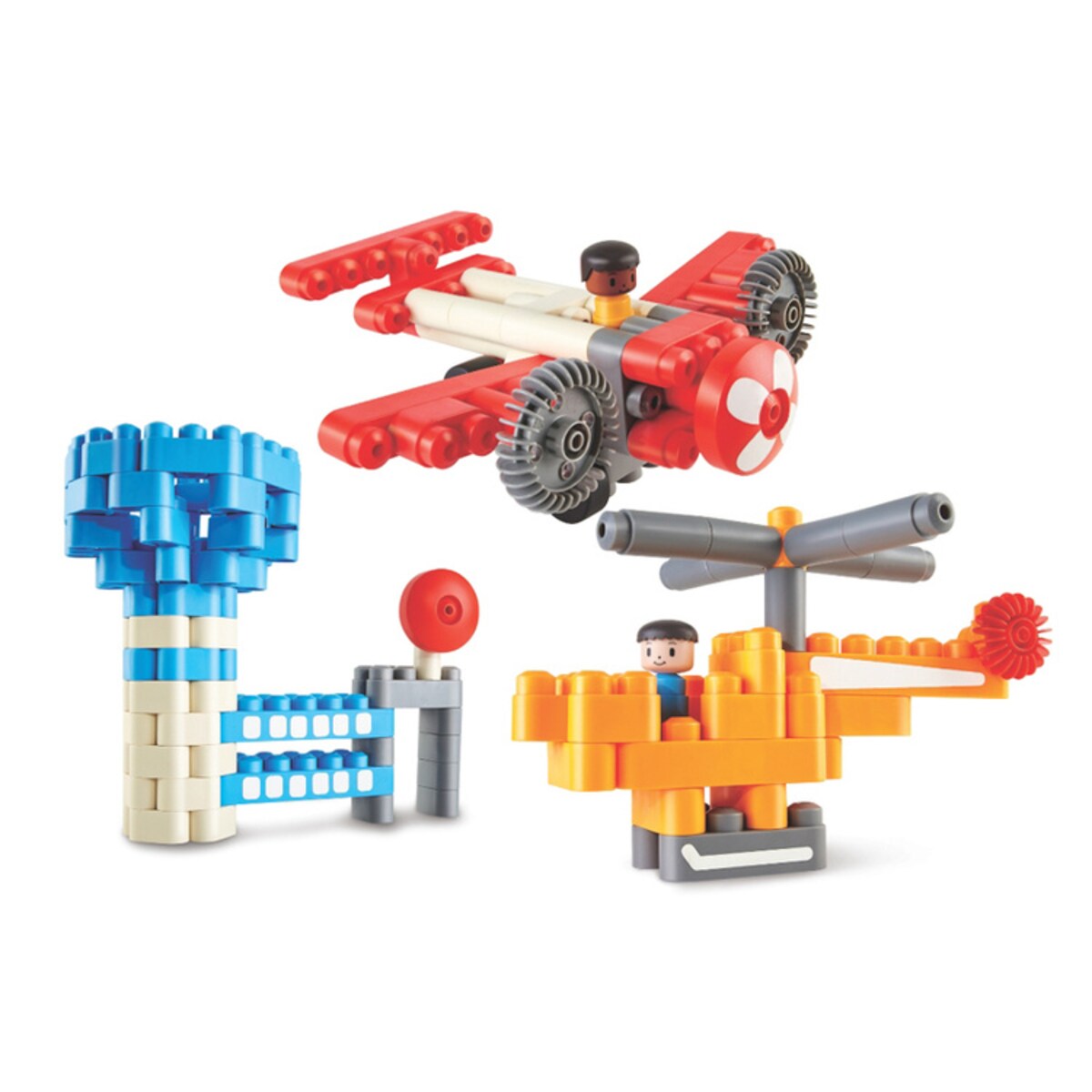 Miękkie Klocki Konstrukcyjne Lotnisko 142 el. 2+ PolyM