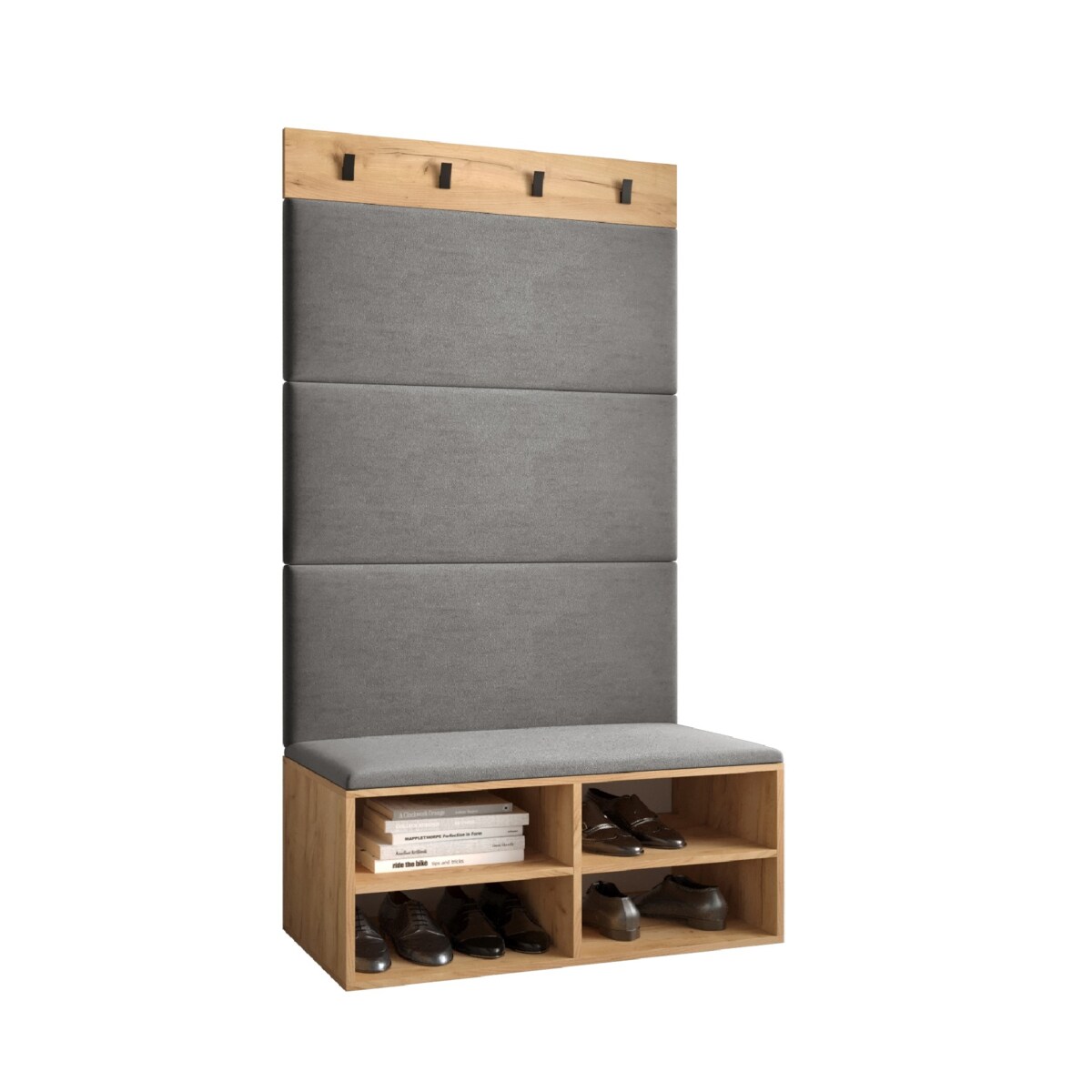 Garderoba do przedpokoju Abiks MIRO 2 craft+manila16