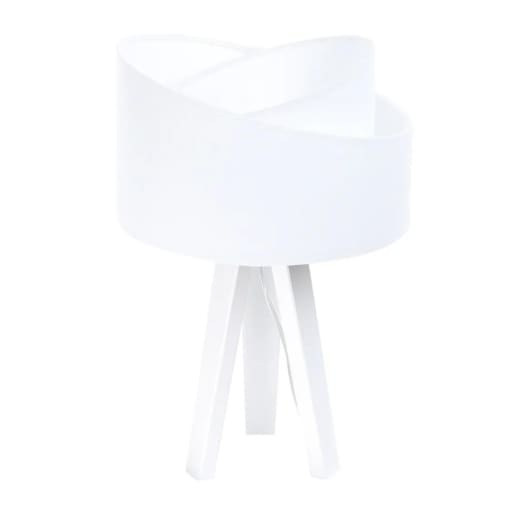 Lampa stołowa GEMSTONE biała