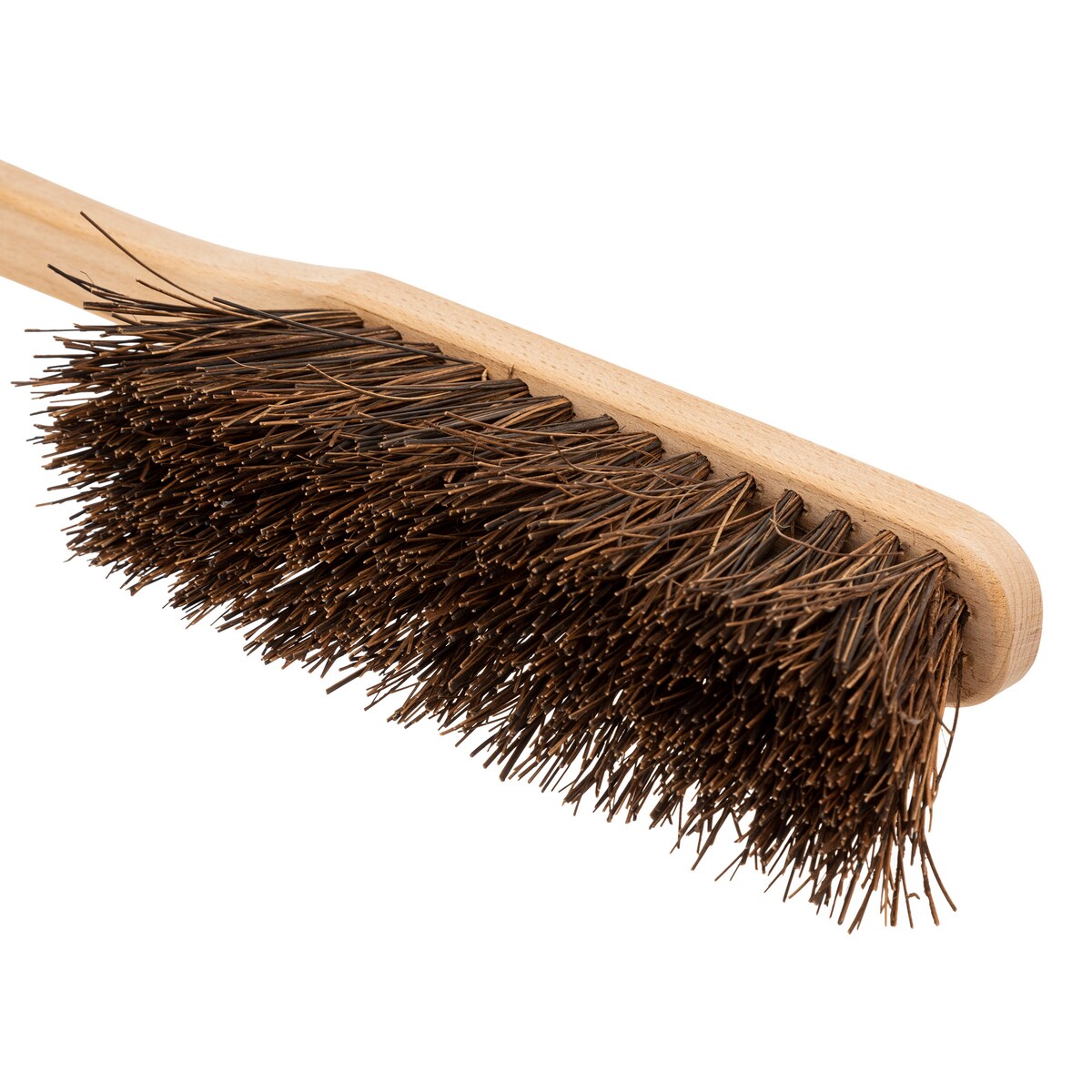 Zmiotka ECO, drewniana, włosie z włókna kokosowego