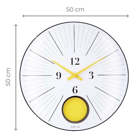 Zegar Nextime 3541 Yl 'Duomo 50 Pendulum '
