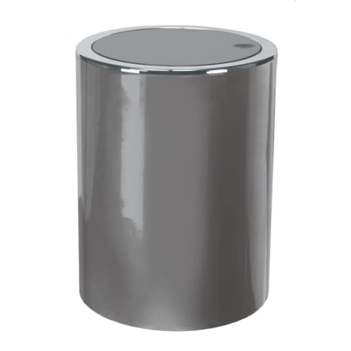 Kleine Wolke Clap Mini Kosz łazienkowy szary 1,5 litra