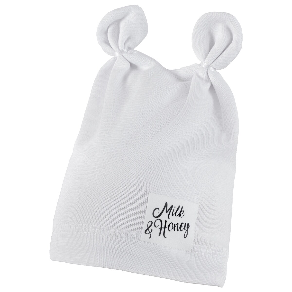 Czapeczka Jesienna Wiosenna Czapka Z Bawełny Dla Dzieci 46-48 Biała